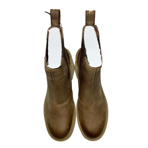 SOREL® Women's Hi-Line Heel Chelsea Waterproof Boot Umber, Ceramic Size 7 - Picture 5 of 9